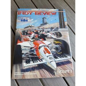 1993 Indy Review Indianapolis 500 IndyCar Series Yearbook Emerson Fittipaldi
